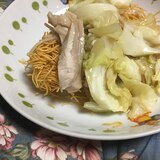 シンプル皿うどん